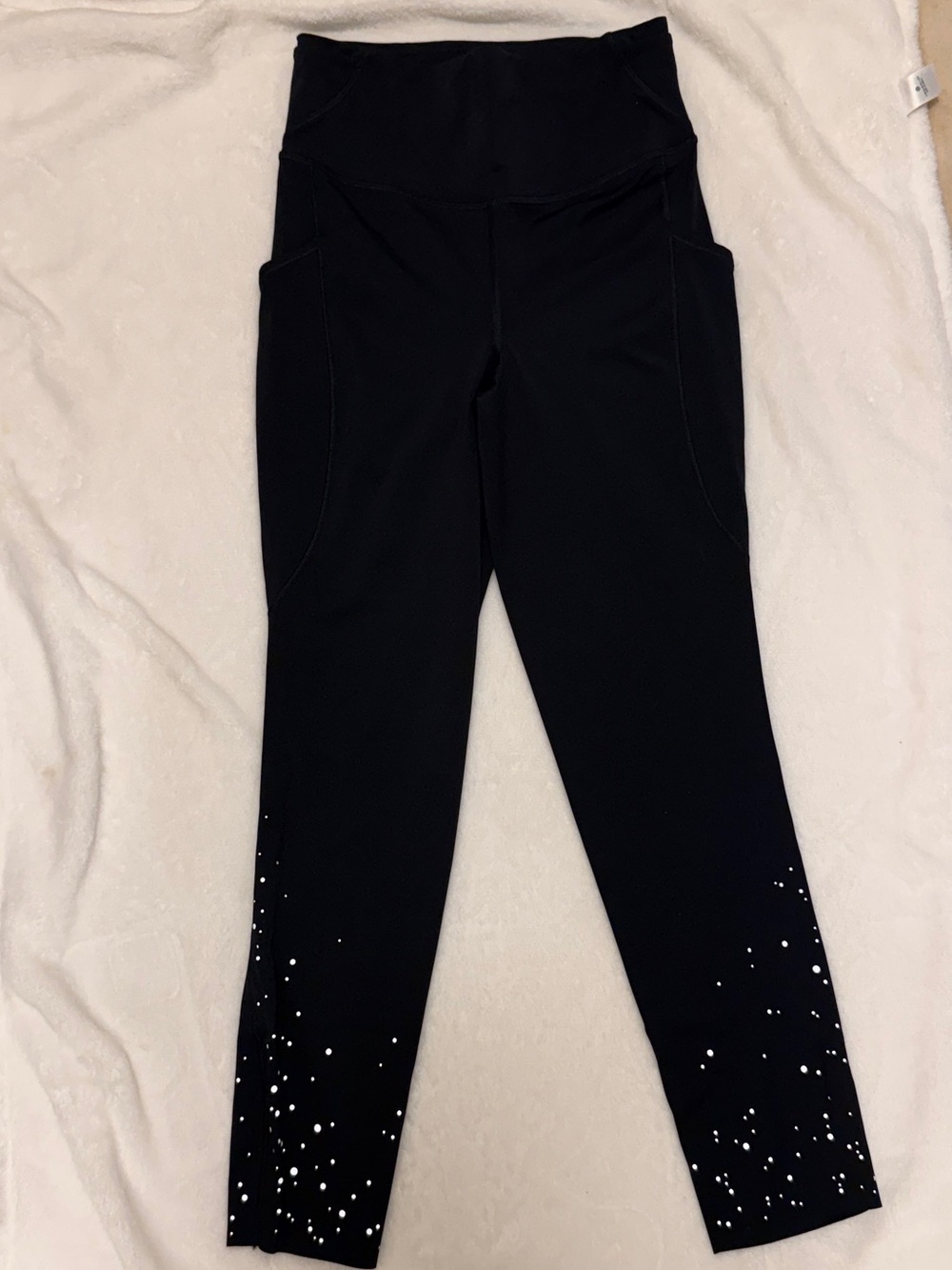 lululemon athletica Black Leggings with White Size Tag